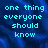 Pixelated cyan text on a blue gradient background, split into two vertical sections with distinct phrases.