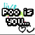Pixelated text phrases in black block letters with 'live' in cyan above, pink and green scribbles, and heart-smile icons below on white background.