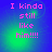 Four identical display pink pixelated text on a blue-green gradient background with a green glow effect