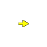 Four of arrows on gray background, each showing color gradient from yellow to red with consistent arrow shape and orientation