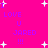 Pixelated pink background with purple text reading 'I LOVE U JARED !!!' and white starbursts scattered throughout, repeated in a pattern