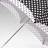 Pixelated image of a white umbrella with a black pattern background and black text reading 'u can stand under my umbrella' in lowercase
