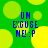 Green background with yellow circles and blue text reading "UN EXGUSE ME:P" in four identical quadrants.
