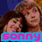 six pixelated character images with overlaid text reading 'sonny and chad together at last' in colored block letters