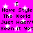 Pixelated text repeats across a bright pink background with white stars, forming a wordwall of 'I Have Style Have Style The World The World Just Hasn't Seen it Yet' in black block letters.