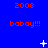 Blue background with red text '200s' and 'babay!!!', white star-like shapes, and small white dots scattered across the image.