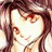 A pixelated anime-style character with brown hair and red eyes on the left, next to a black background with white text reading "Anime IM" above a stylized signature.