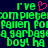 Green pixelated text on dark blue background with pink heart symbol, repeating phrases and words in a distorted pattern.