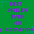 Green background with purple text reading BEST SMILEY EVER :<D and blue star accents, repeated in a pattern