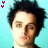 A person with dark tousled hair against a light blue background, shown in four with slight variations in facial expression and head position