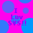 A static image with a bright pink background featuring scattered blue circles and purple text reading "I Luv SWS!!" in multiple locations.