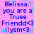 Pixelated text on a purple background with cyan decorative elements, displaying repeated phrases and names in blue lettering.