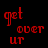 A static digital image displays multiple variations of 'EMO' text blocks and 'phobia' script in red on black, with some letters enclosed in white or red squares.