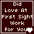 Dark brown background with white pixelated text reading "Did Love At First Sight Work For You?" and a heart symbol, displayed in a of four