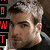 A pixelated image of a person with light brown hair and stubble, wearing dark clothing against a blurred background.
