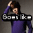 A person in a purple long-sleeve shirt with white collar stands against a gray background, hand on head, with text overlays changing across frames.