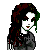 Pixel art image with three distinct sections: a character portrait, a torso view, and abstract shapes, accompanied by text reading "I'd rather be hated for what I am Than loved for what you are".