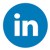 Blue circular icon with white lowercase 'in' letters and a small dot above the 'i', rendered in pixelated style.