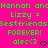 Static pixel art with bright green text on a solid pink background, displaying repeated phrases and symbols.