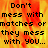 Pixelated text on a fiery orange-yellow background with one gray