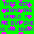Green background with purple text reading "THIS GIRL MEANS THE WORLD TO ME BUT SHE IS NO IDEA" and scattered pink heart shapes.