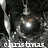 A pixelated animated icon shows a dark spherical object with reflective highlights, suspended by thin lines against a black background, with white text at the bottom.