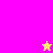 Two pixelated star icons on a split background of bright pink and yellow, one at top-left corner and one at bottom-left corner.