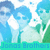 Pixelated image of three figures with blue hair and white clothing against a light background, with text at the bottom reading 'Joras Brothers' in teal.