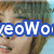 A four- shows a person with light brown hair against a blue background, with text overlays changing between