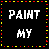 A 5x4 contact sheet of animated frames showing a pixel art animation with repeated text and color changes on a black background.