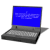 Four laptop icons arranged in a 2x2 grid showing different screen states including blue text, solid black with blue line, yellow text, and solid black with blue line.