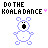 Pixelated koala icon with open mouth and raised arms, repeated in a pattern above text reading "DO THE KOALA DANCE"