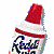 Red and white whipped cream can with 'Reddi-wip' text, two views of the can, and 'Thats the stuff' text below.