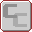 A 3x3 contact sheet of pixelated animated frames showing the gradual appearance and disappearance of red text over a gray 'C' logo on a light gray background with dark red borders.