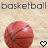 A basketball-themed image with three red basketballs on a wooden court background, text reading "basketball Life Begins... When the season starts!" and heart symbols.