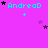 A static image with a bright pink background displaying the name 'Andrea' in cyan text, surrounded by small stars and plus signs.