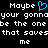 Pixelated text on black background with blue heart symbol, displaying repeated phrases and distorted spelling.