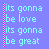 A static image with a light purple background displays three vertical of cyan text, each bordered by pink dotted lines