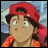 A pixelated anime-style character with a red cap and orange shirt on the left, next to black background text reading "Anime IM" above "com" in white pixelated font.