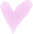 A 4-frame animated contact sheet showing a pink heart icon with pixelated text and smaller hearts, displayed on a gray background.