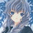 A 48x48 pixel buddy icon featuring a split composition with an anime-style character on the left and text elements on the right, displayed as part of a contact sheet.