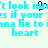 Pixelated cyan text on light background with purple heart symbol replacing 'o' in 'don't', repeated phrase across two