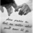 Two hands clasped in a handshake gesture with text below, displayed across four showing slight motion blur variations