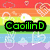 Pixelated icon with rainbow background, heart motifs, and text elements including 'CaolimD', 'Is', 'Da', and 'Best!!!' in various colors.