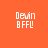 Four orange each display white pixelated text 'Devin' above 'B FFL' with black bars covering portions of the text in different positions