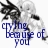Pixelated image of a character with spiky black hair and white clothing, overlaid by blue text reading "The Best Life Of You".