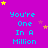 A static image with a bright purple background featuring repeated cyan text "You're One In A Million" and scattered yellow and pink stars.