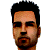 Three pixelated character head views with varying facial features and a close-up of an eye, alongside The Sims 2 logo on black background.