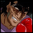 A pixelated contact sheet showing two frames of an animated AIM buddy icon featuring a character from Hajime No Ippo, with text reading "Anime IM" and "COM" on the right side.