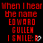 Red pixelated text on black background reads "When I hear the name EDWARD GULLEN I SMILE: :D" with a white heart symbol replacing the smiley's right eye.